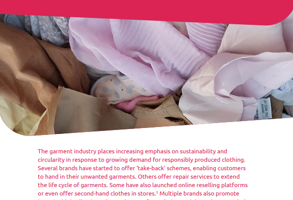 brand assessment textiel recycling