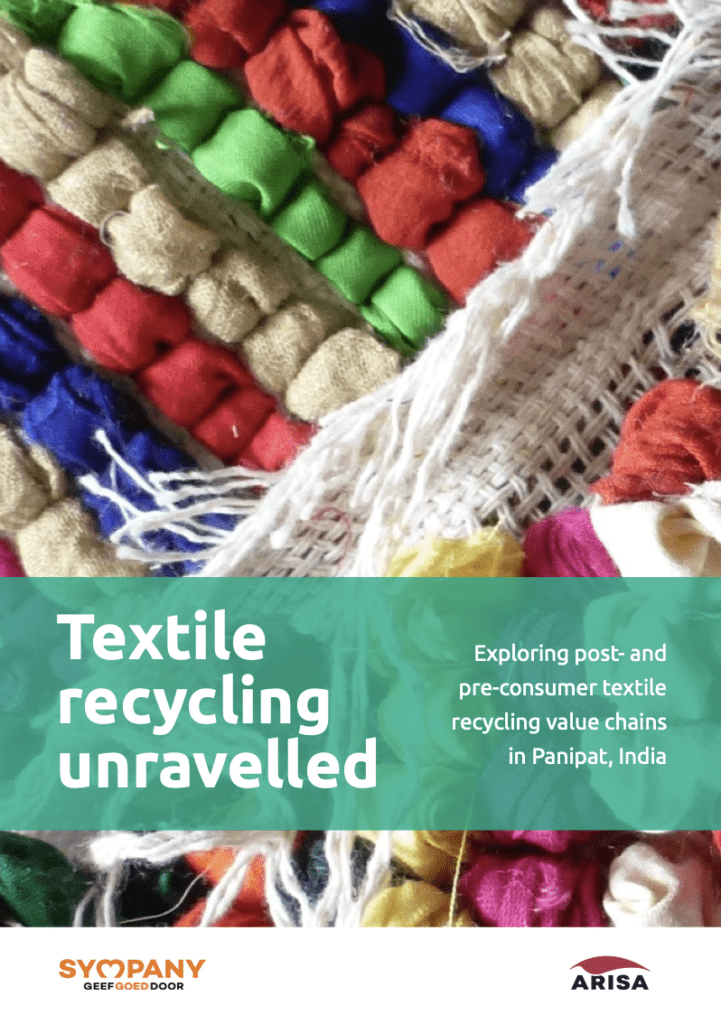 publicatie publication textile recycling unravelled publicatie publication textile recycling unravelled