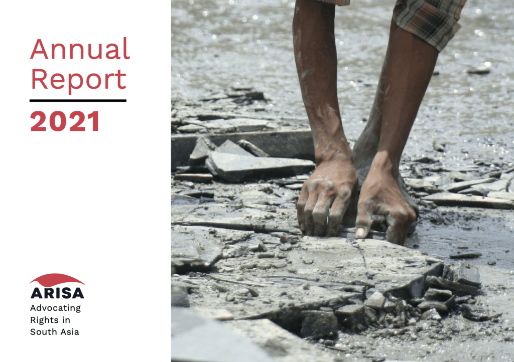 Arisa annual report jaarverslag 2021 Arisa annual report jaarverslag 2021