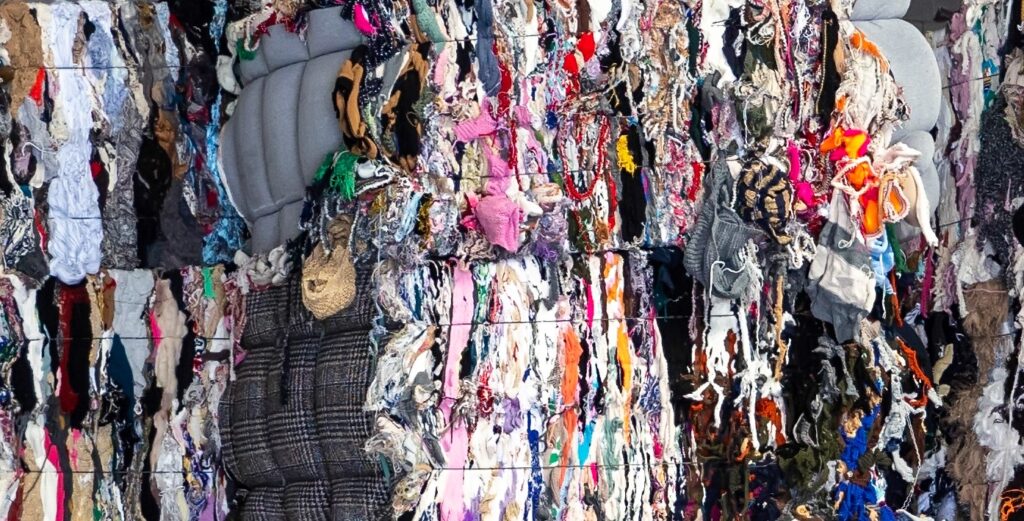 Fast Fashion Waste Mountain