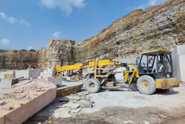 Sandstone quarry Rajasthan, India